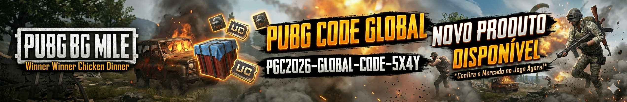 PUBG DISPONÍVEL PARA REVENDA