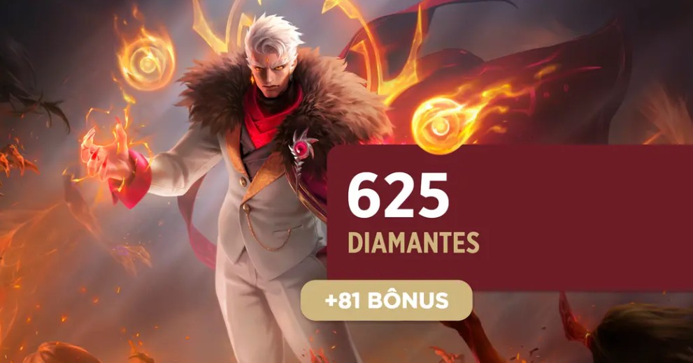 Mobile Legends Diamonds Topup 625 Diamonds + 81 Bonus